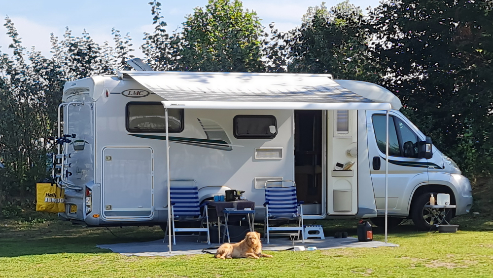 Camper huren met hond
